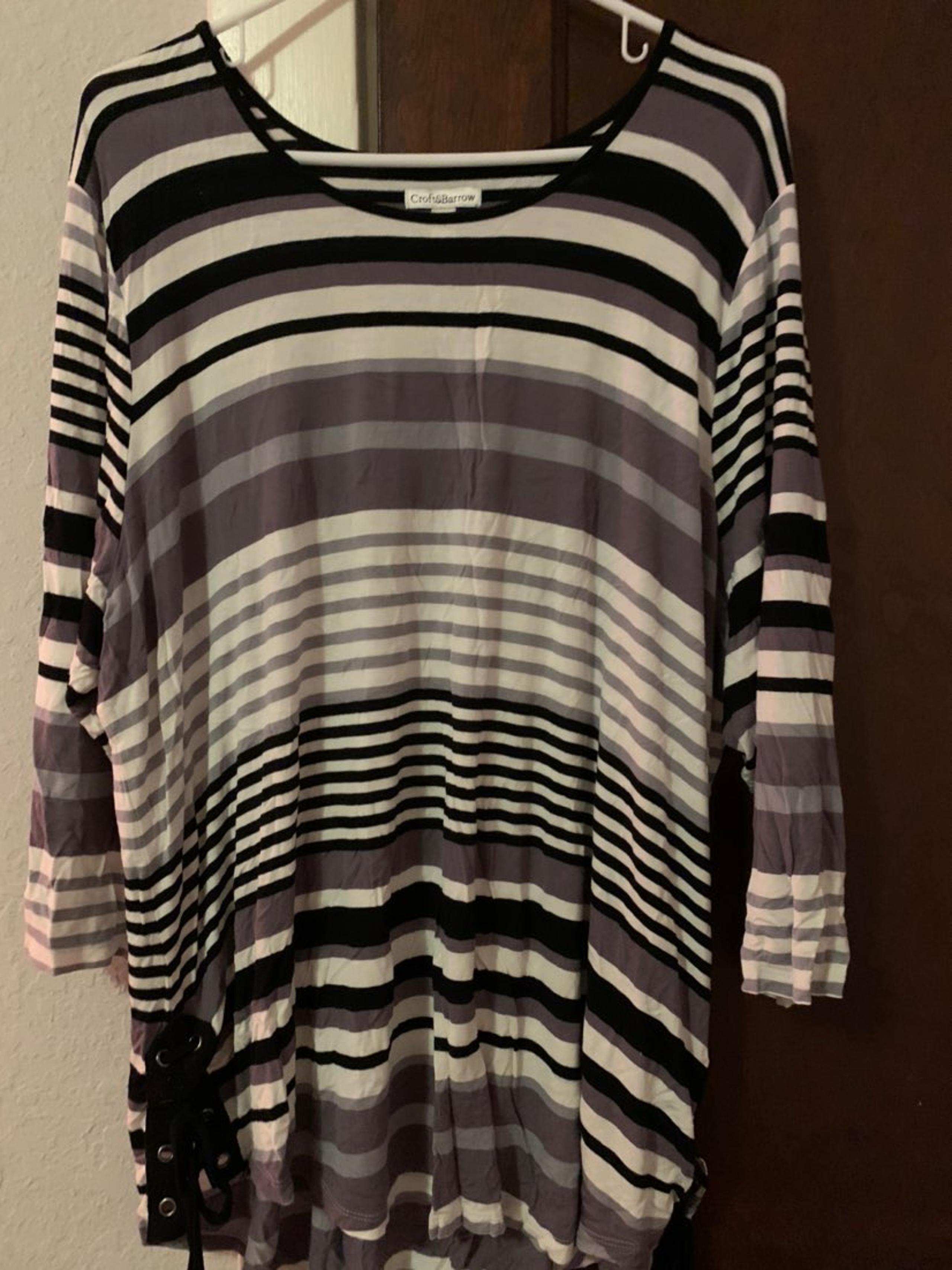 Croft & Barrow striped tunic