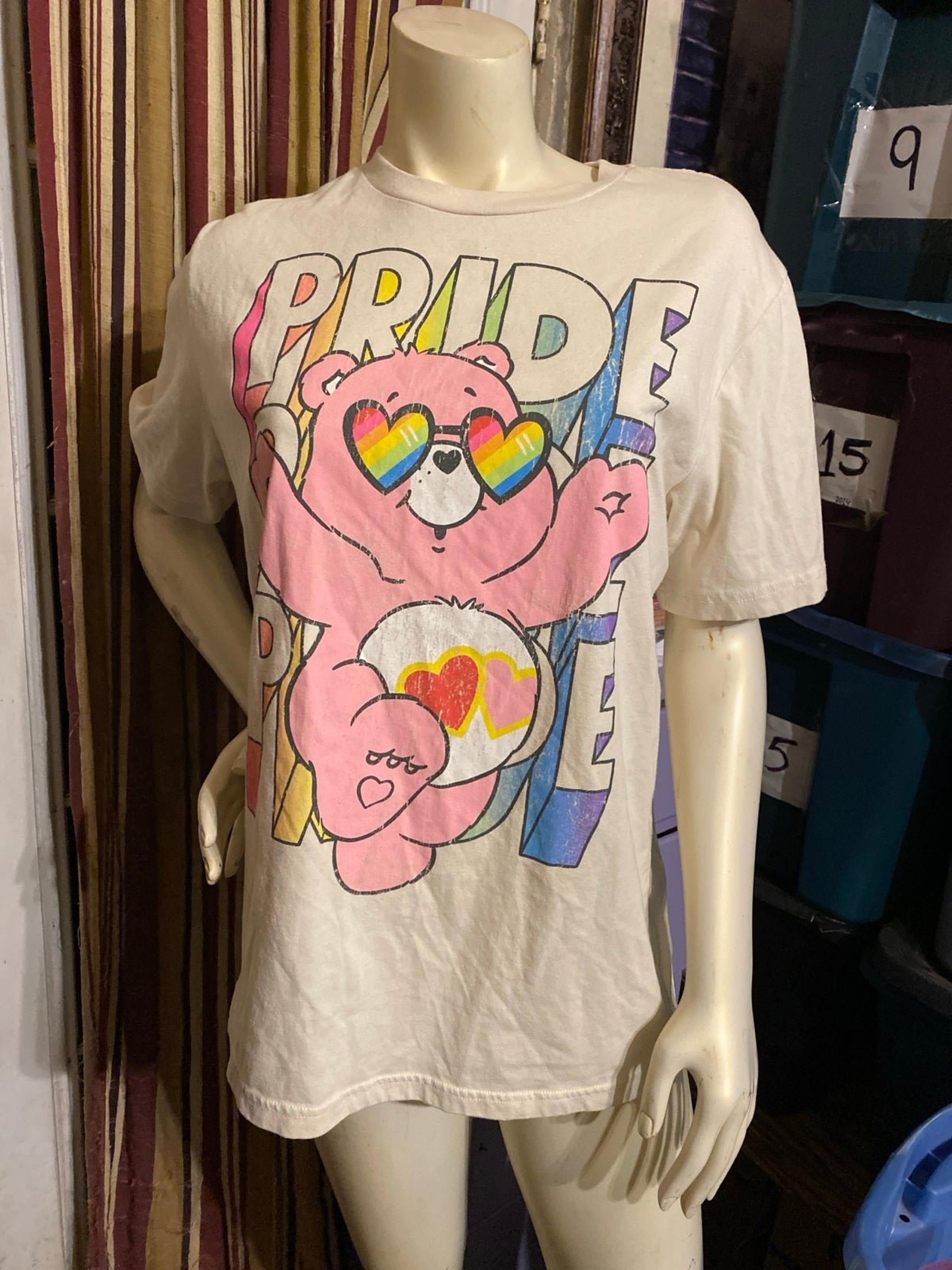 Womens Ladies Care Bears Tee Tshirt Medium Top