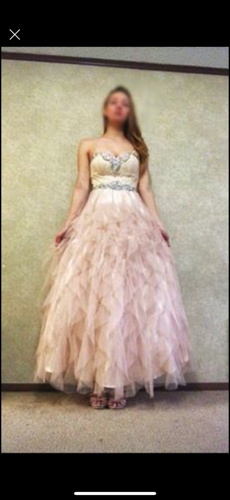 davids bridal Dress