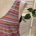 MADEWELL STRIPE BUTTON DOWN DRESS SIZE MED