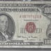 1966 Circulated/Worn 100.00 US “Red Seal” Note ~ Cool James Bond 007 Serial#