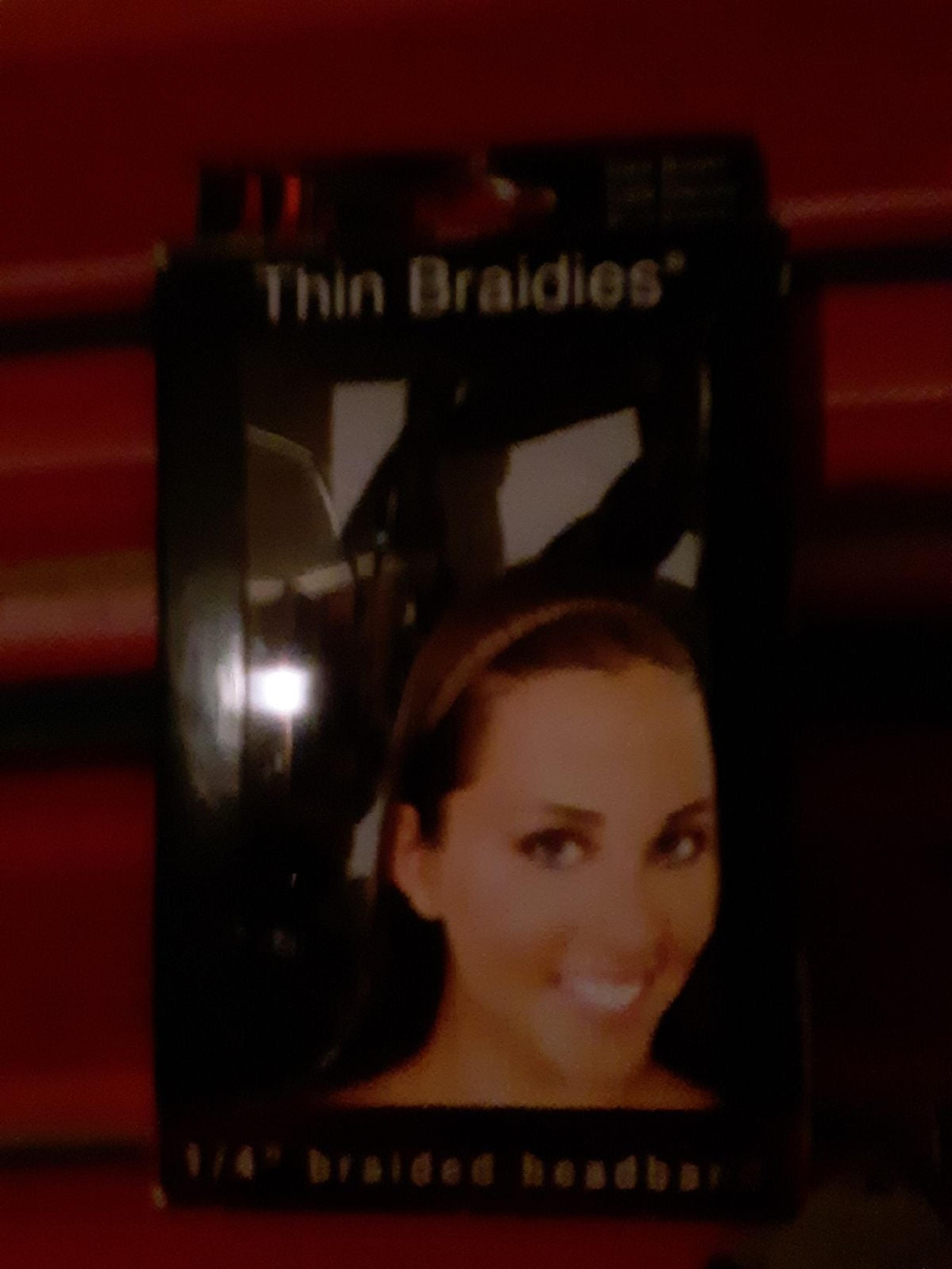 Mia Thin Braidies 1/4" Braided Headband