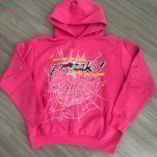 pink sp5der p*nk hoodie