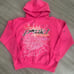 pink sp5der p*nk hoodie