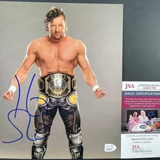 AEW Kenny Omega Signed All Elite Wrestling 8x10 Photo D Autograph JSA COA