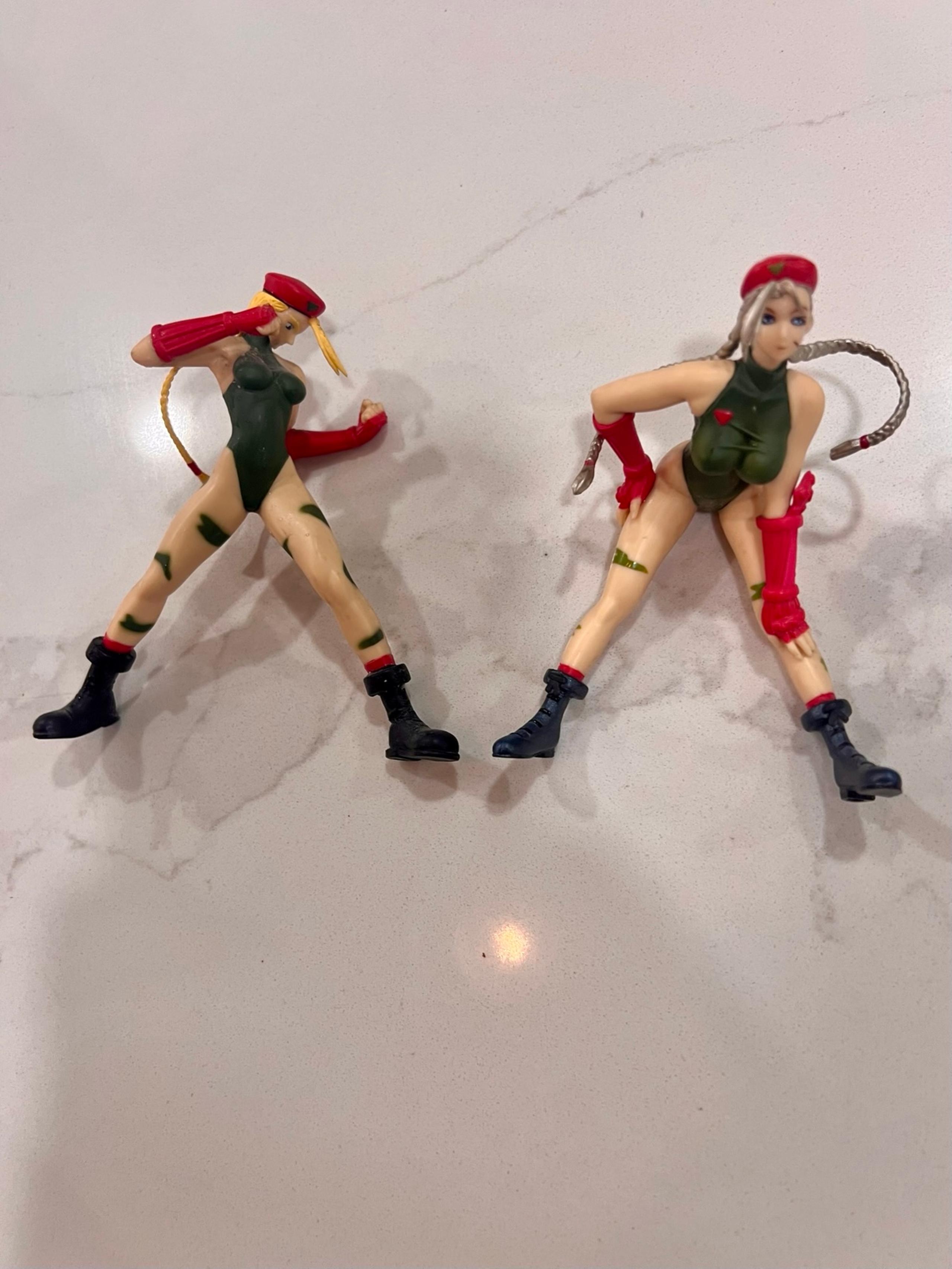 CAPCOM Figure Collection Street Fighter Cammy Kinu Nishimura Set of 2