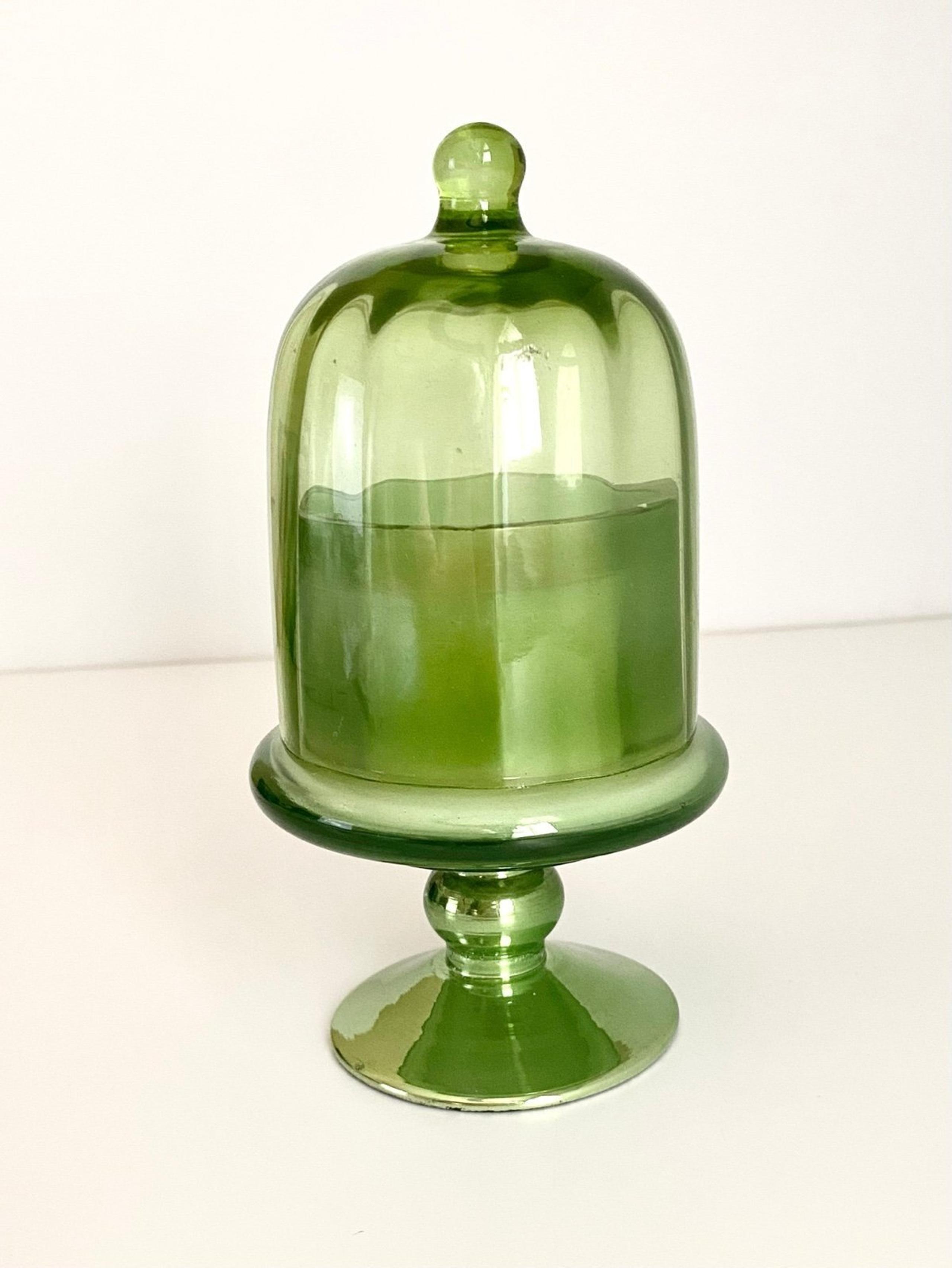 Anthropologie Mini Cake Stand Fruity Champagne Cheers Glass Candle