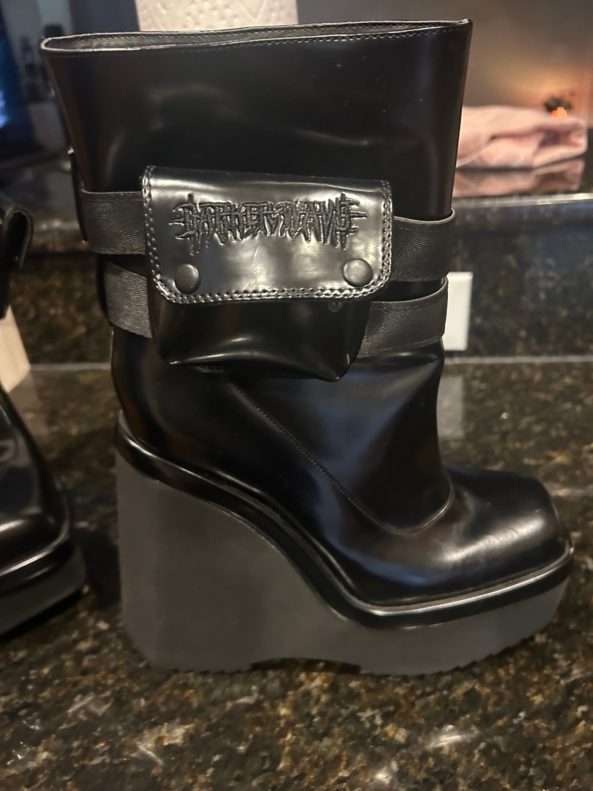 Dolls kill platform boots