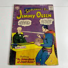 Superman's Pal Jimmy Olsen 22 EARLY Silver Age DC 1957 Otto Binder Curt Swan