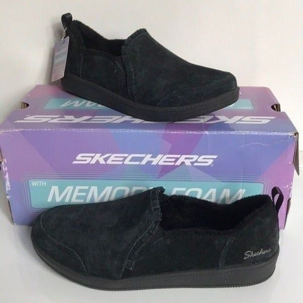 Skechers Madison Ave Plushed Suede Ruffl