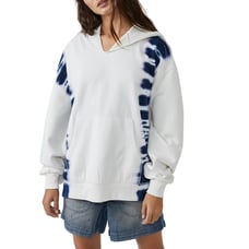 We The Free People Tie Dye It's A Vibe Slouchy Hoodie Size Small Oversized