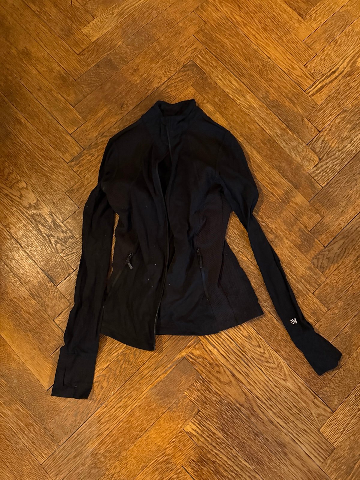 Black track jacket