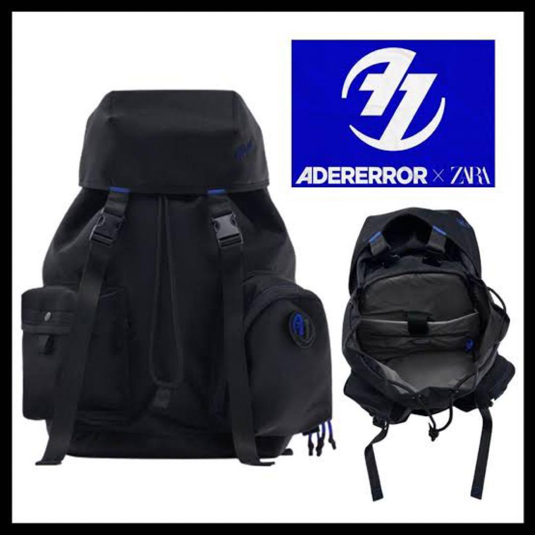 関税込☆Ader Error x Zara☆Ader Error x Zara Backpack Black Ader Error x Zara Backpack Black 6654/010/800 | eBay