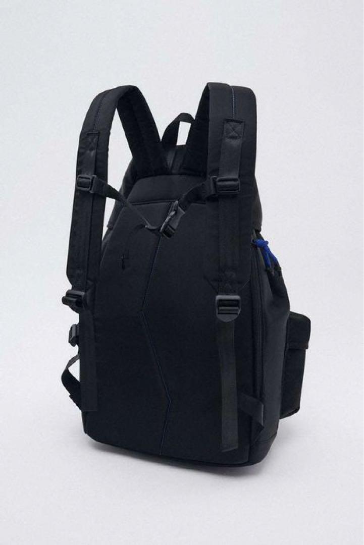 Rare Ader Error x Zara Backpack bag black nylon | eBay