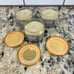 Bergamont Woods Wallflower & Mini-Candle Set (5pc)-White Barn/Bath & Body Works