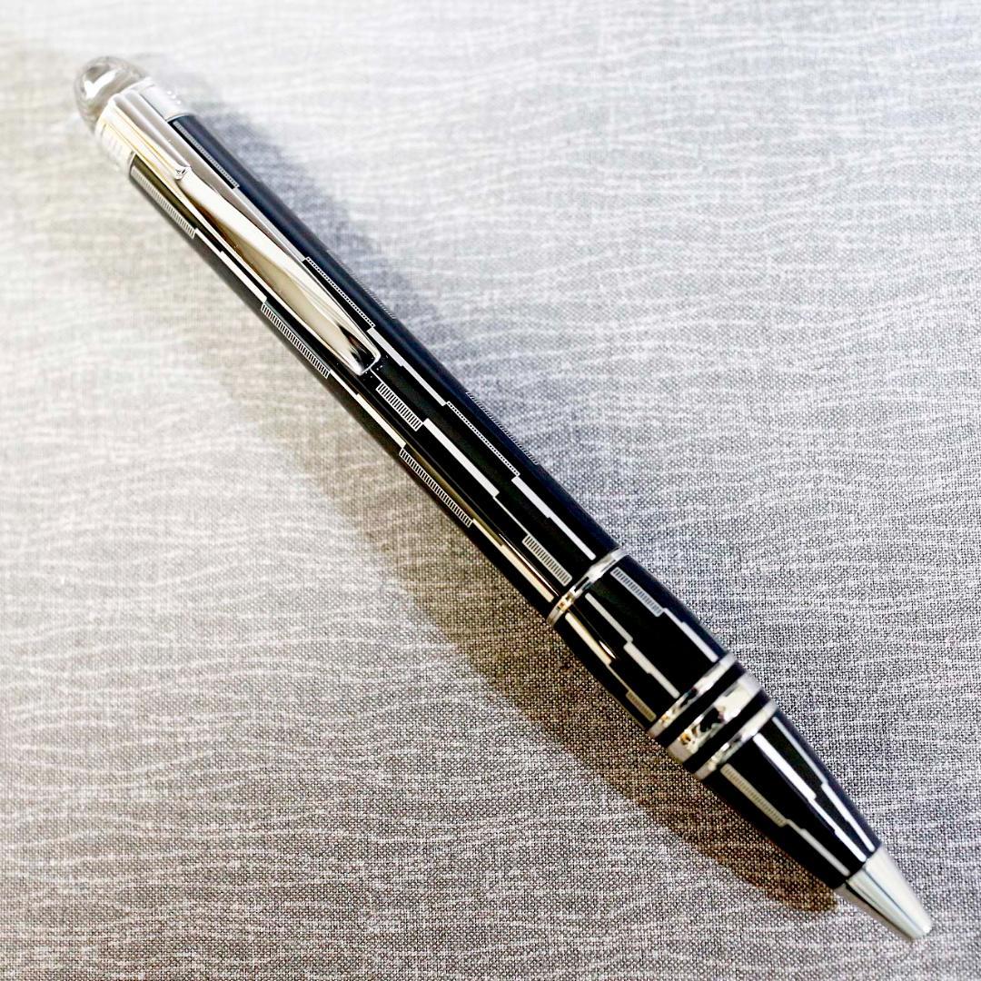【Free Shipping】Montblanc Ballpoint Pen StarWalker Black Mystery