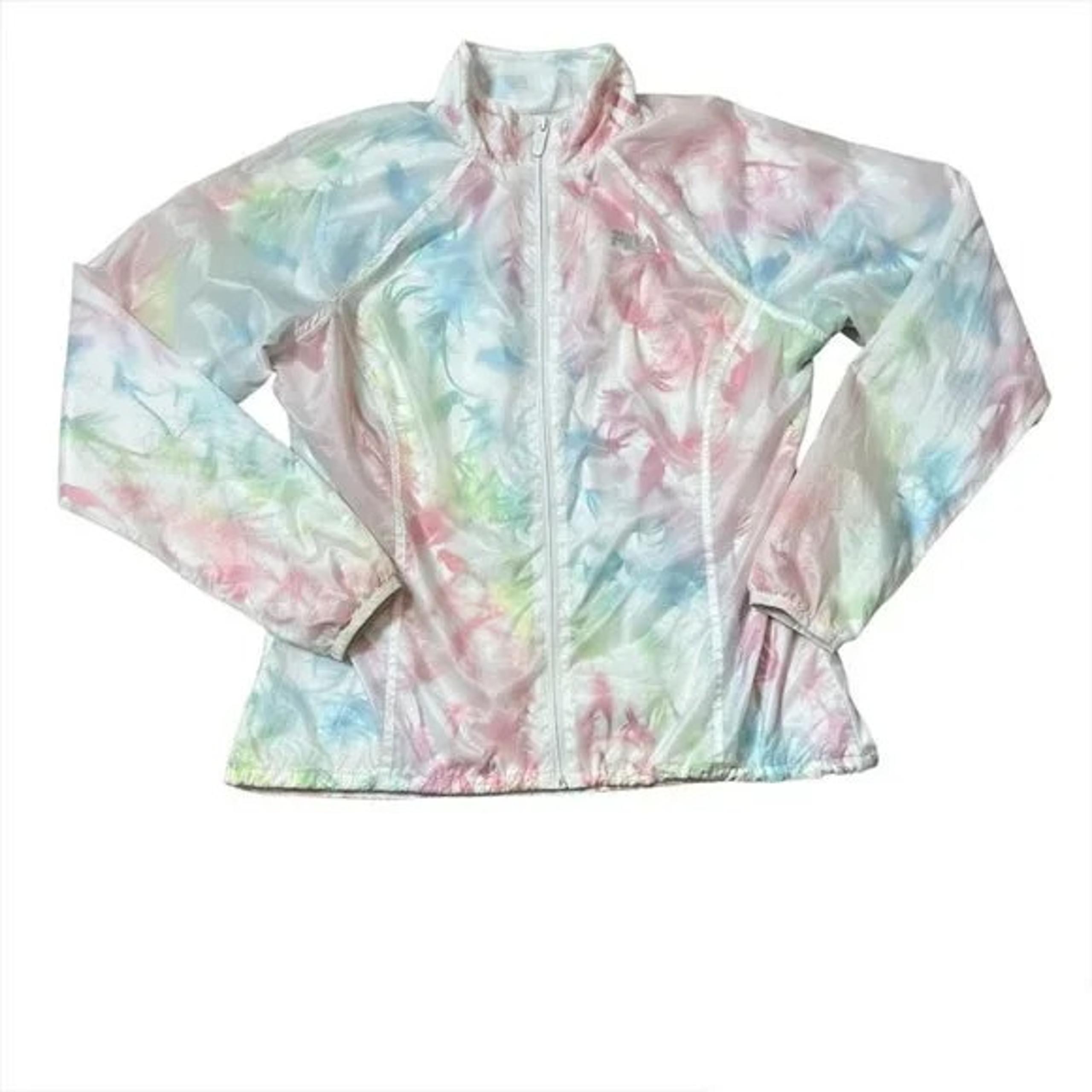 Fila Sport Tropical Print Lightweight Jacket Size L