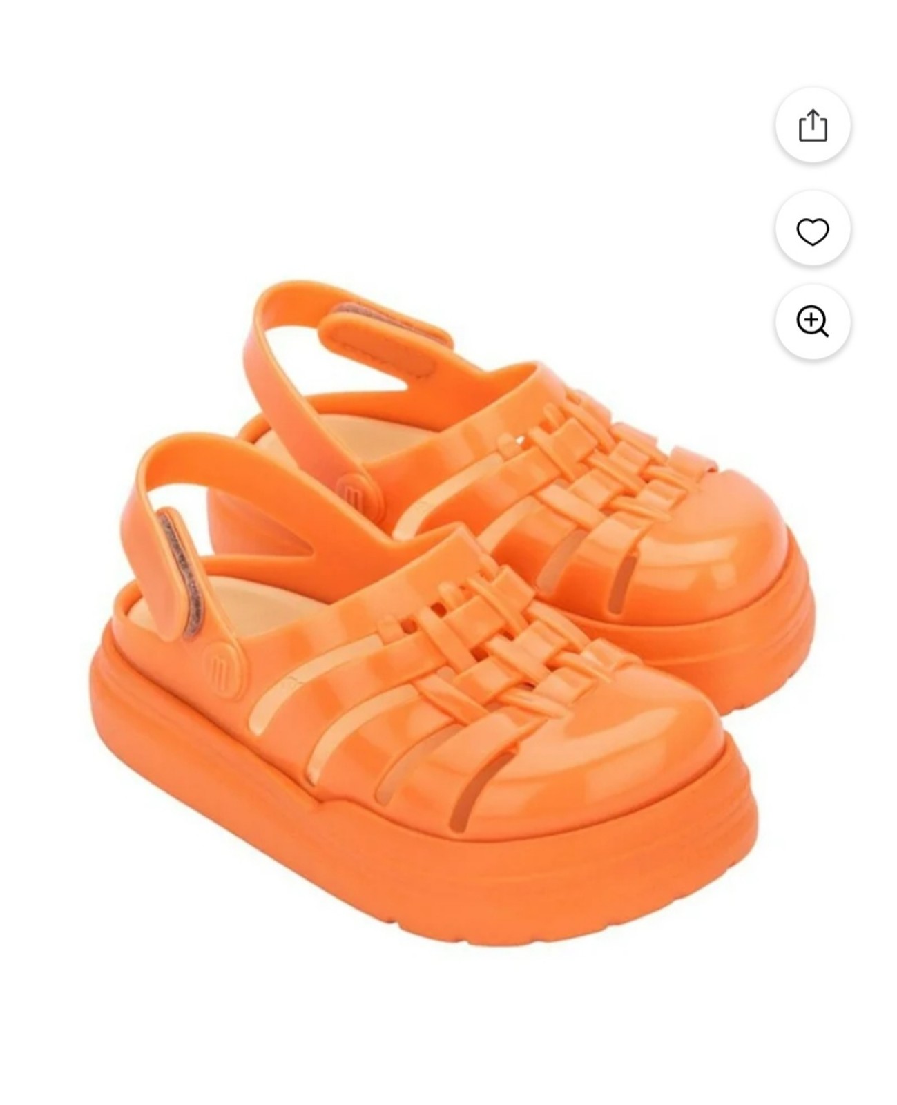 Mini Melissa Baby Orange Sunday Sz 6