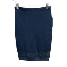 Guess Black Body Con Skirt Size Small NWT