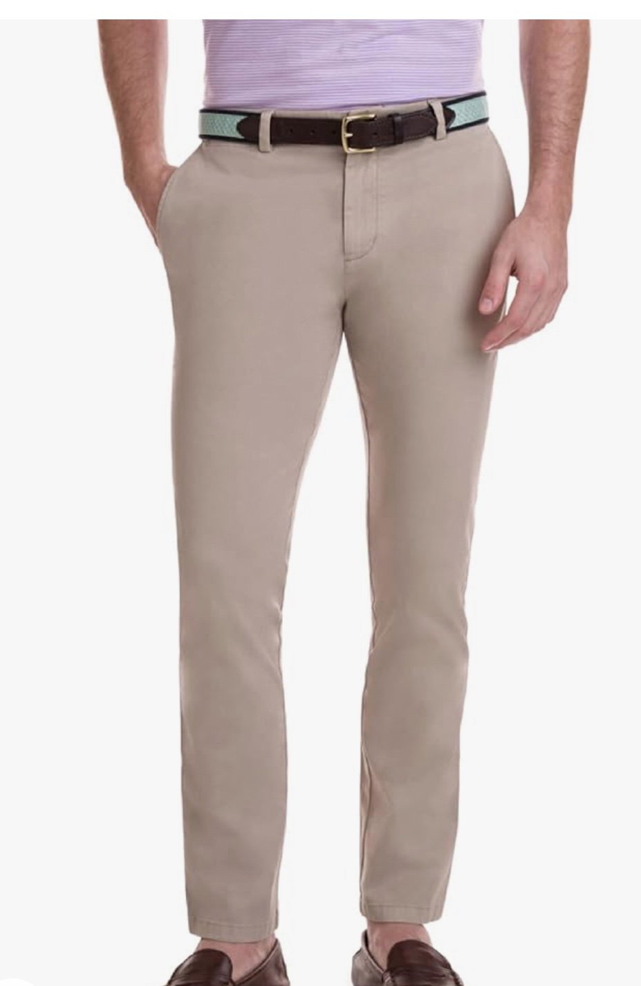 NWT vineyard vines mens khaki breaker pant performance size 30 X 30 men’s.