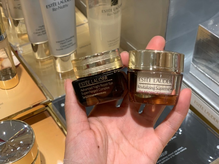 Estee Lauder day cream and eye cream