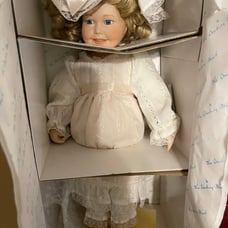 Porcelain Doll Elaine by Sonja Bryer