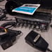 Radio lot with case