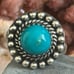 Kingman Turquoise Southwestern Sterling Silver Ring