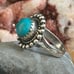 Kingman Turquoise Southwestern Sterling Silver Ring