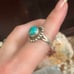 Kingman Turquoise Southwestern Sterling Silver Ring