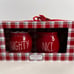 Rae Dunn Naughty & Nice Cream and Sugar Set