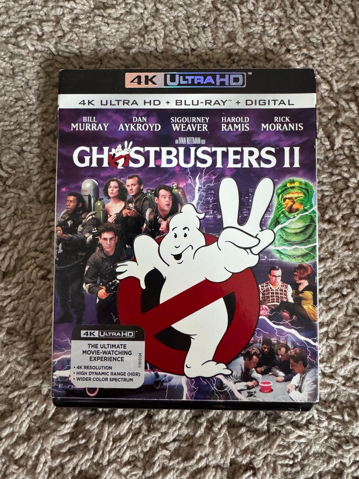 Ghostbusters II 4K blu ray