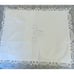 Vtg Battenburg Lace Eyelet Pillow Sham White Standard Granny Cottage 21x26 Pair