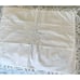 Vtg Battenburg Lace Eyelet Pillow Sham White Standard Granny Cottage 21x26 Pair