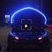 LED Car Hood Decorative Light Strip - Dynamic Flow, Always On, 12V Hardwired