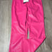 NWT Judy Blue Hot Pink Faux Leather Pants- Tummy Control- 11/30