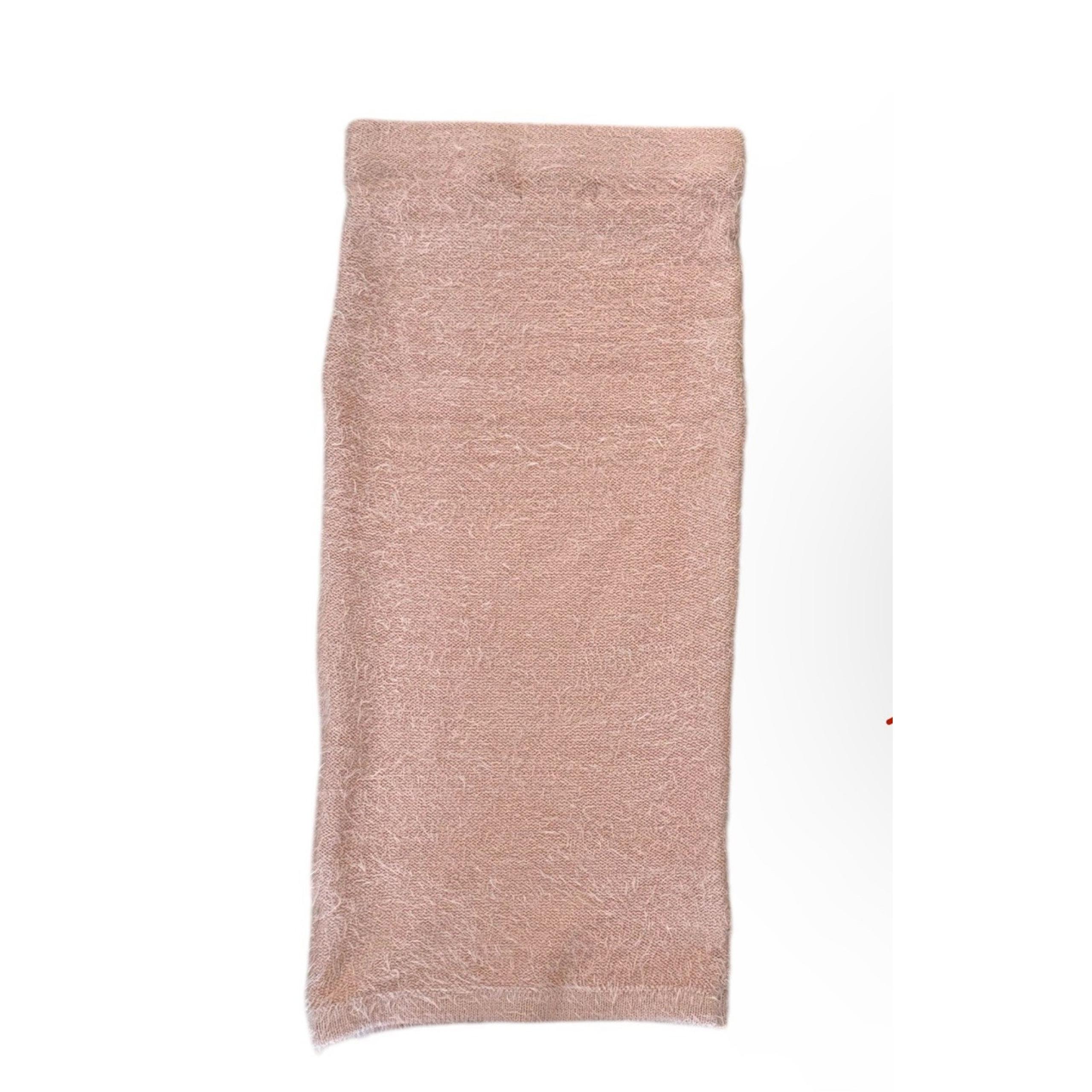 Lulus Curated Women Salmon Pink Slim Midi Skirt Small