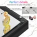48 x 30 Inch Bathroom Mirror for Wall, Black Bathroom Wall Mirror