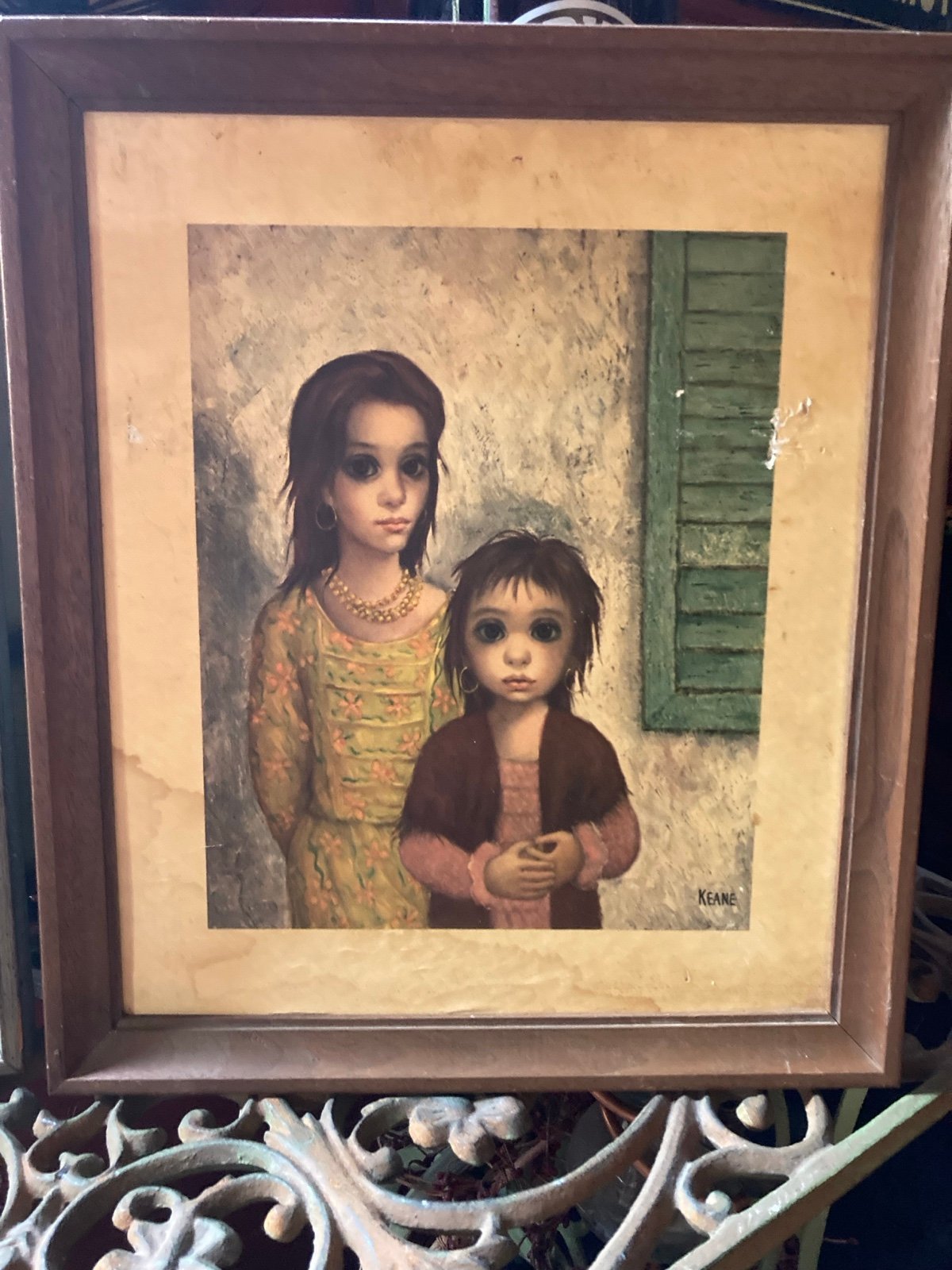 Framed Vintage “The Gypsies” Keane Print
