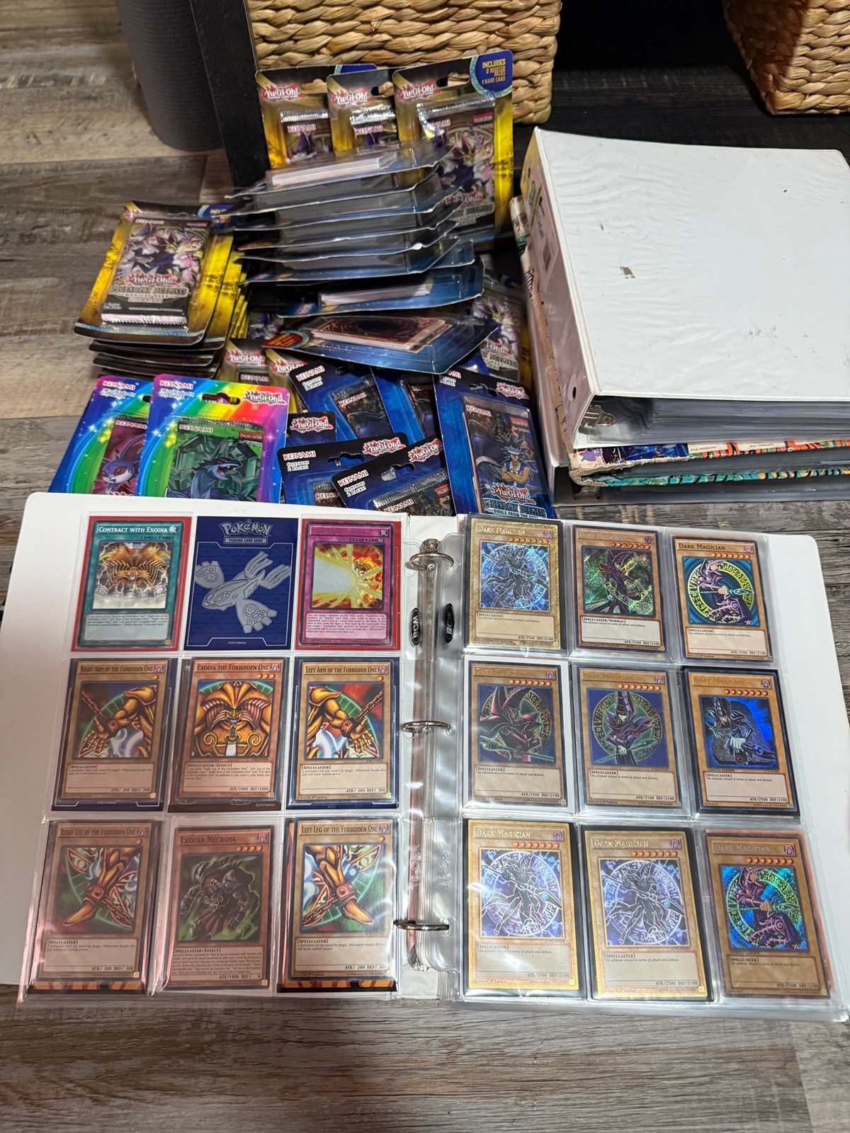 HUGE YuGiOh card collection, massive card lot. Binders, sealed products, extra!