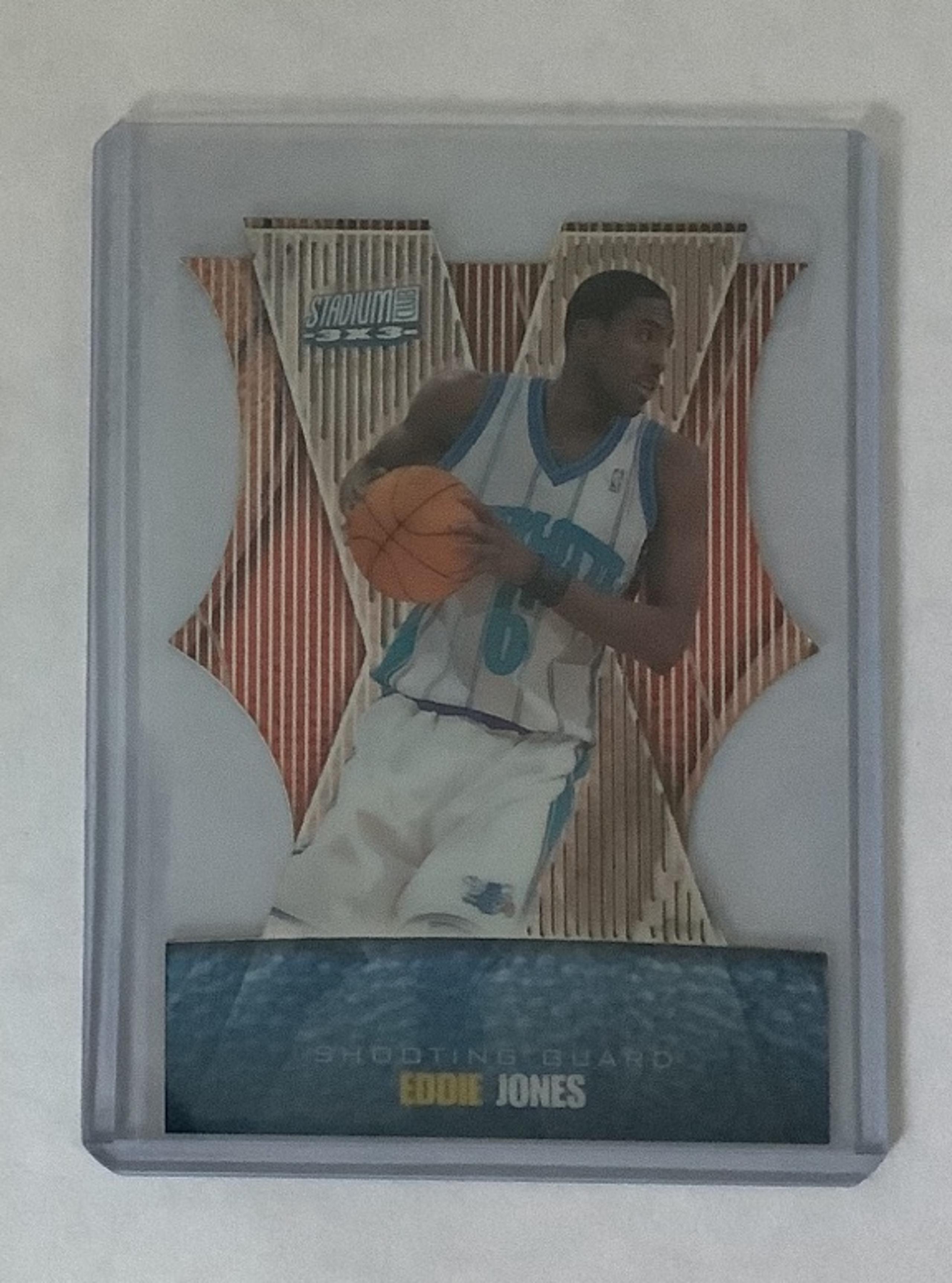 1999-00 Topps Stadium Club Eddie Jones 3x3 Luminescent