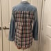 Aratta Celine Paisley Plaid Shirt Size Small
