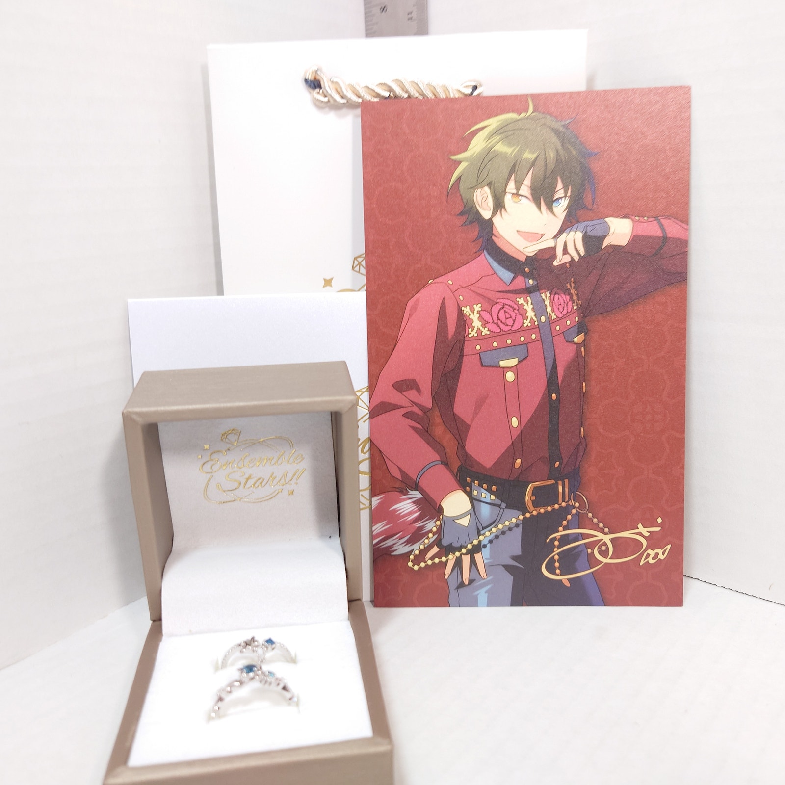 Mika Kagehira Valkyrie Ensemble Stars 7th Anniversary Ring Set White Ver