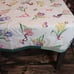 (NEW) AMISH HANDMADE QUILT! 60x80 New Reversible Floral And Butterfly Quilt