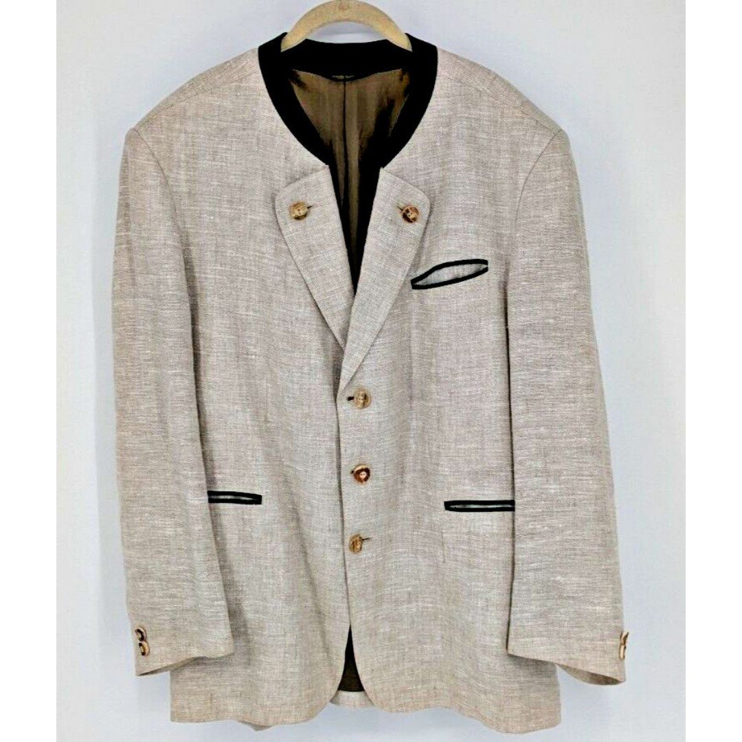 Bleyle Mens Jacket Sz 26EU 100% Linen Austria Theater Stage Movies