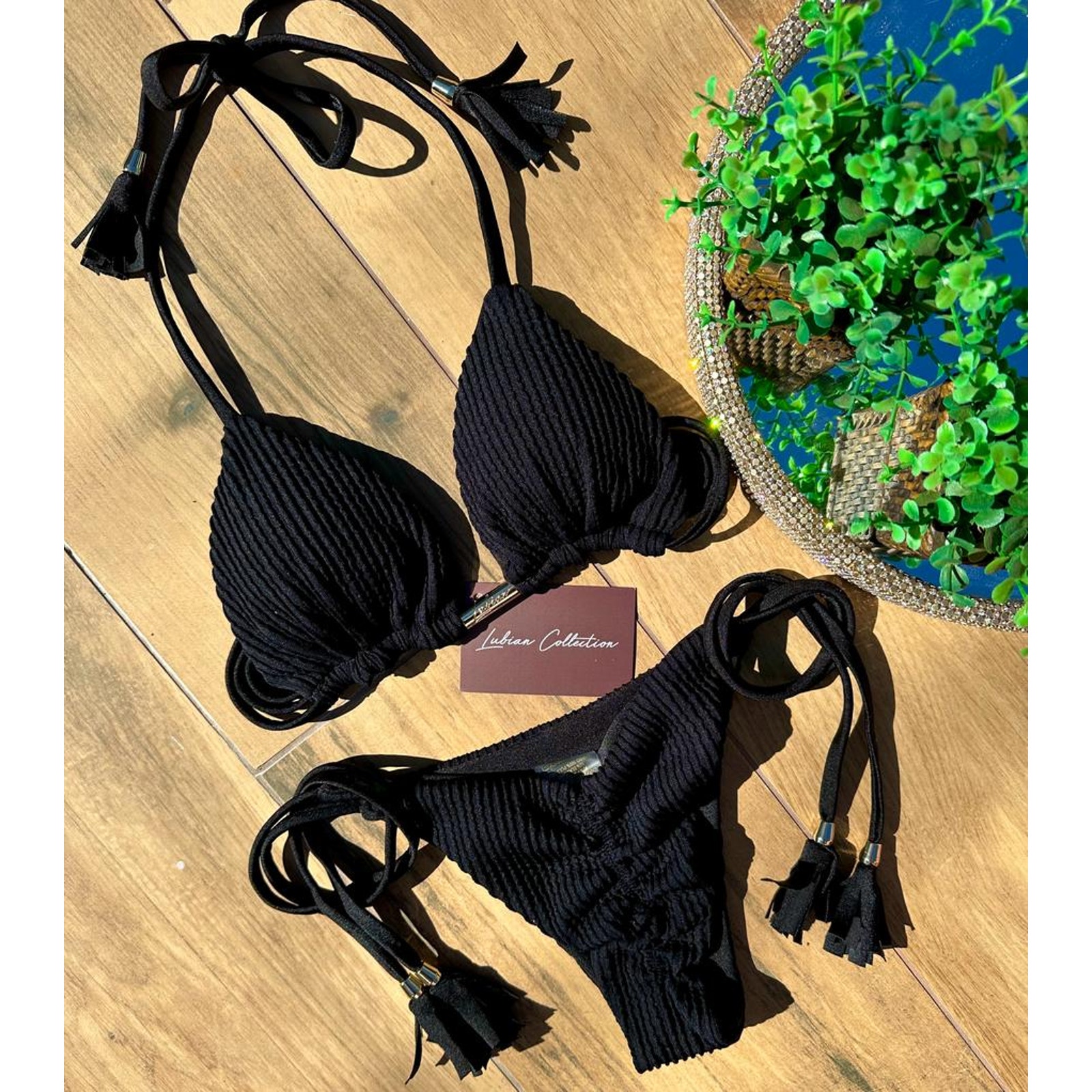 Lubyswim Teresa Handmade Brazilian Swimsuits Set / S