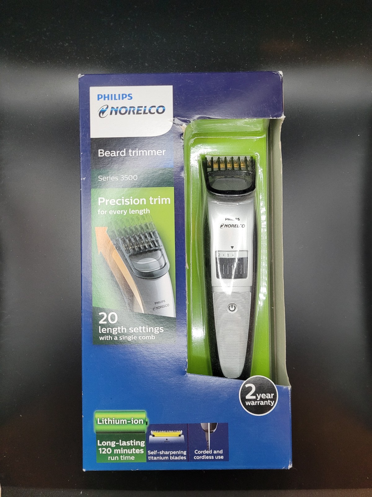 New Philips Norelco beard trimmer series 3500