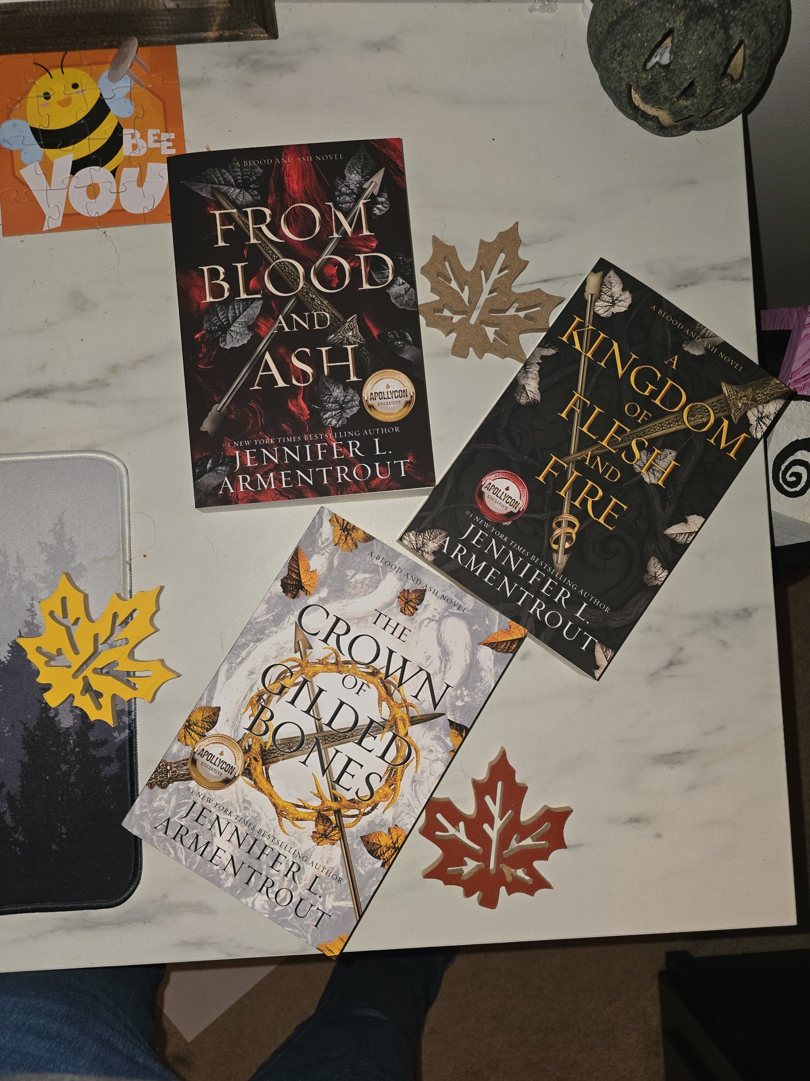 From Blood and Ash Apollycon Signed Editions