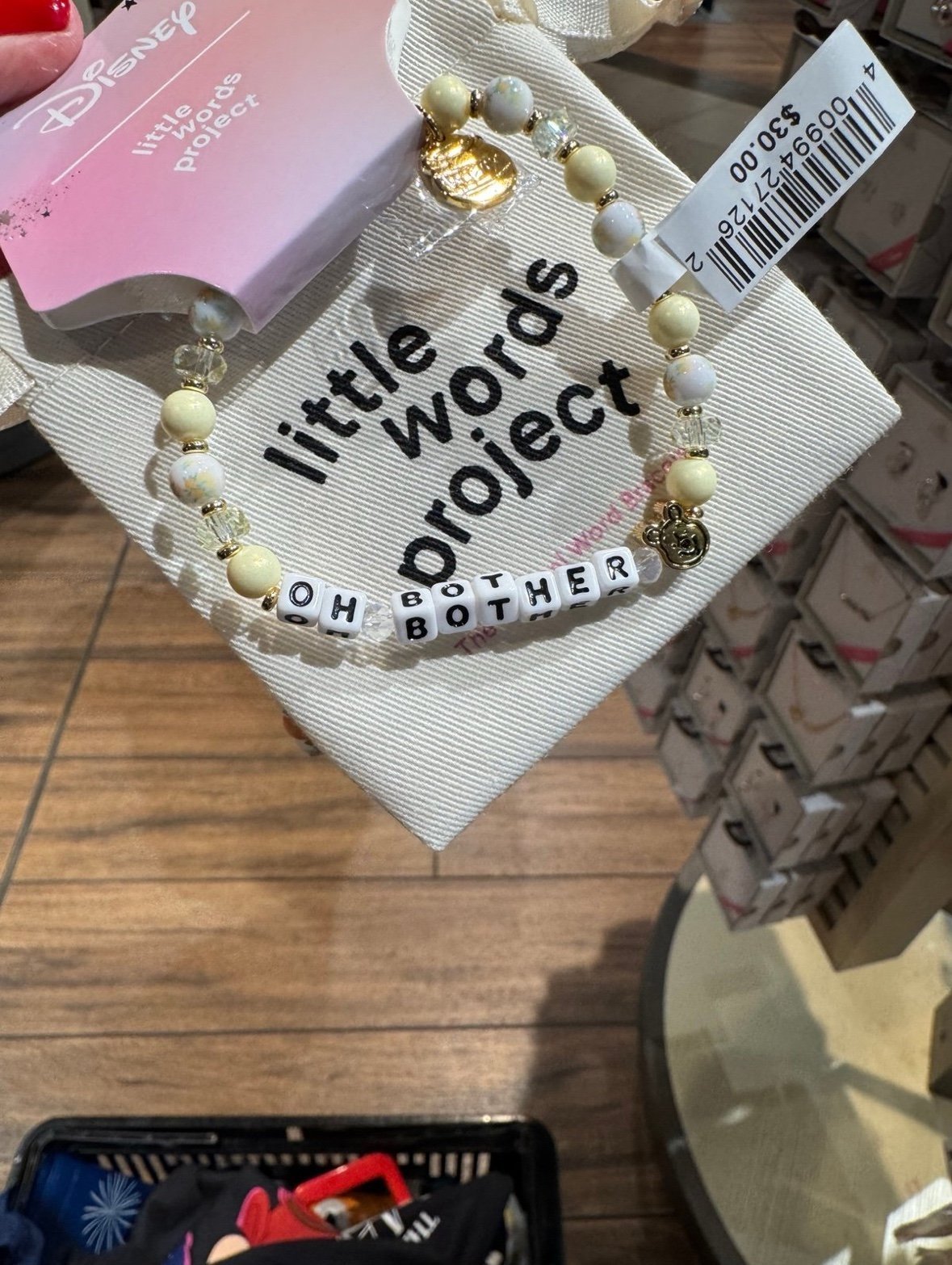 Disney Parks 2025 “Oh Bother'' Bracelet by Little Words Project