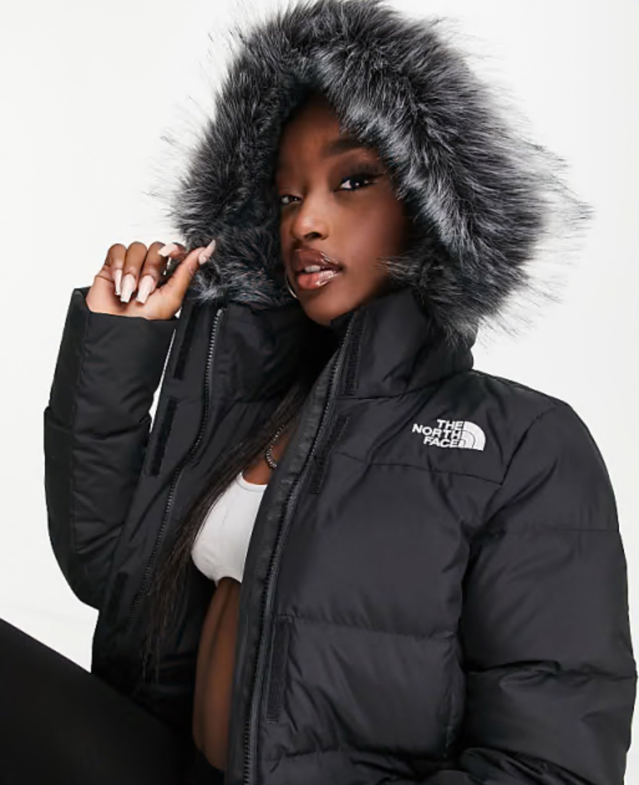 North Face Cropped jacket